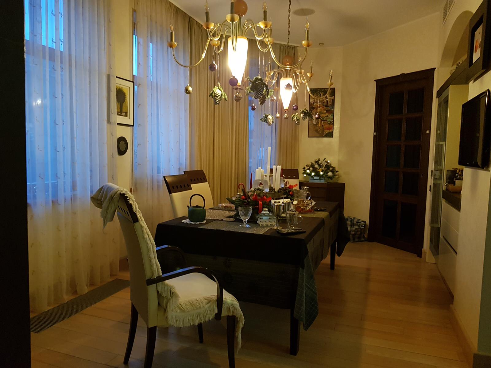 Новогоднее оформление квартиры