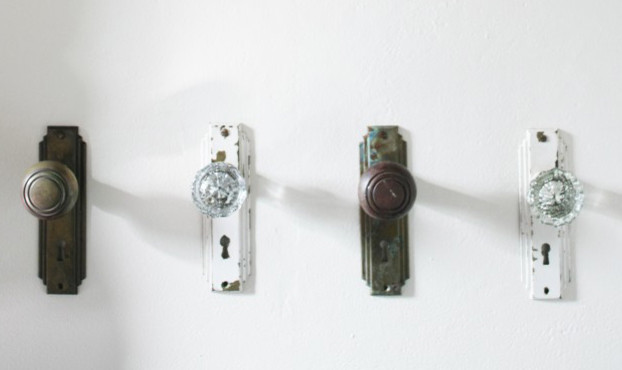 antique knobs and hooks