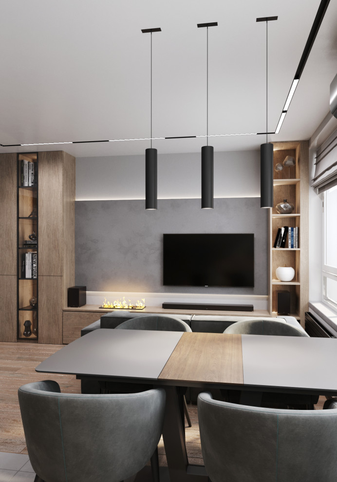 3-х комнатная квартира в одном стиле