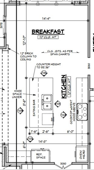 Need help with kitchen design