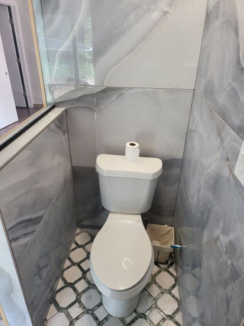Bathroom rustic-powder-room