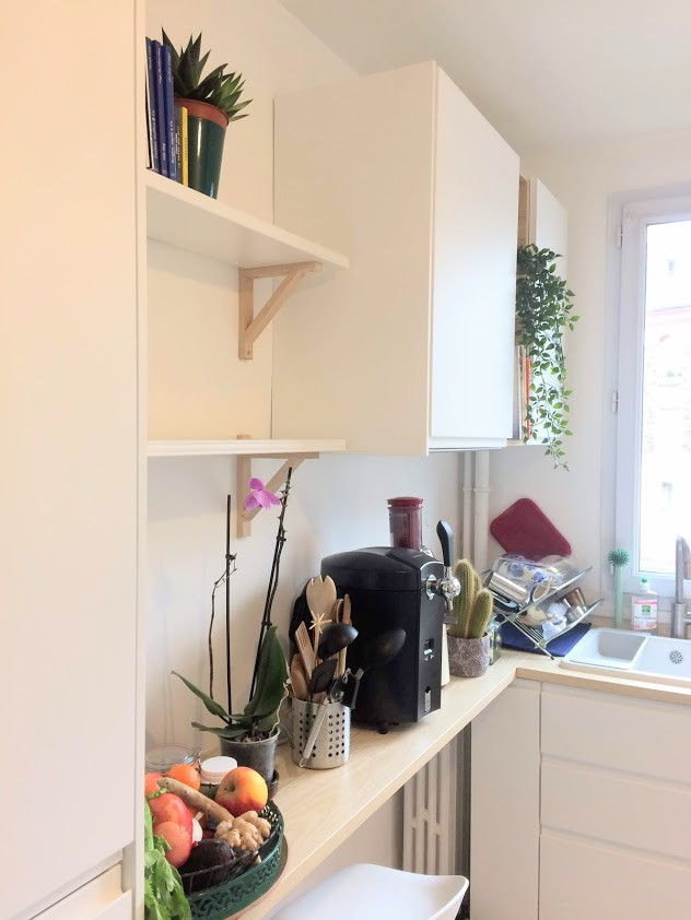 CUISINE: rénovation complète de cette pièce de 9m2