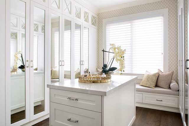 Modern Georgian transitional-wardrobe