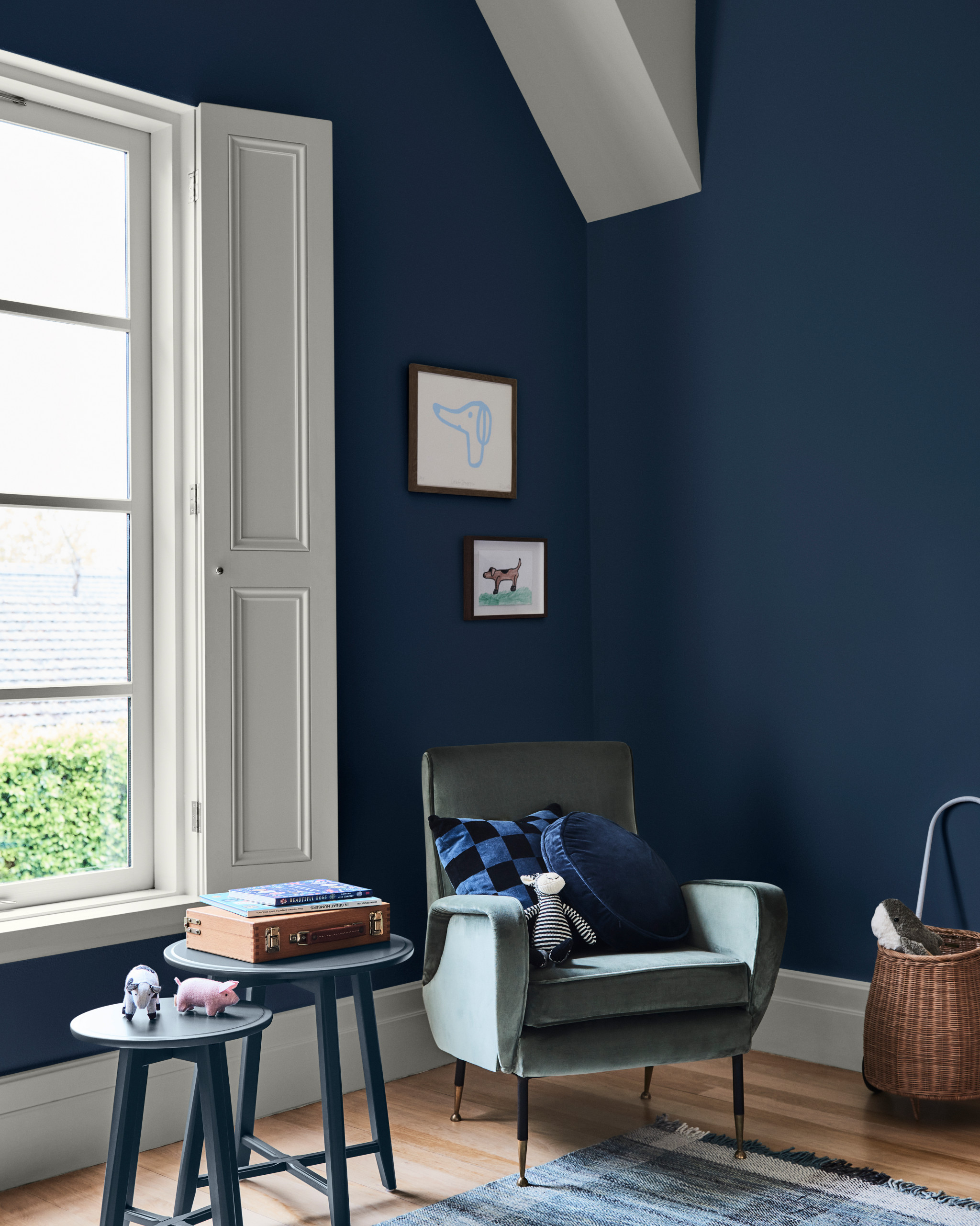 Room Transformed With Paint 