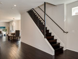 Contemporary Staircase by Mel Design Build