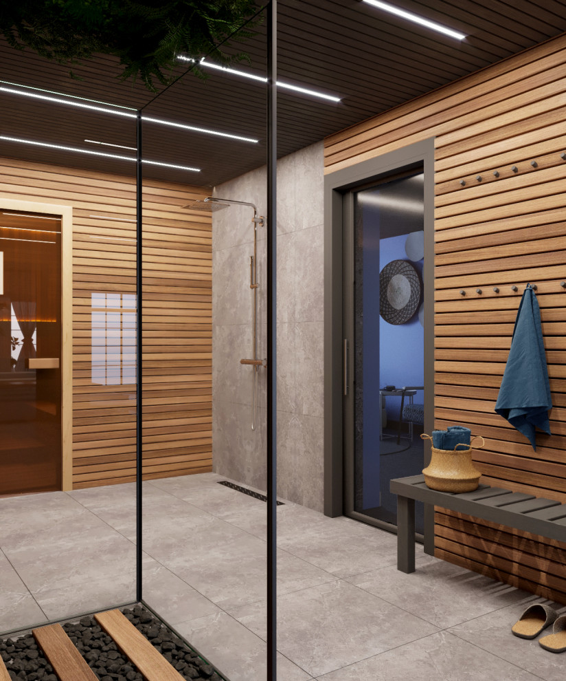 Душевая зона