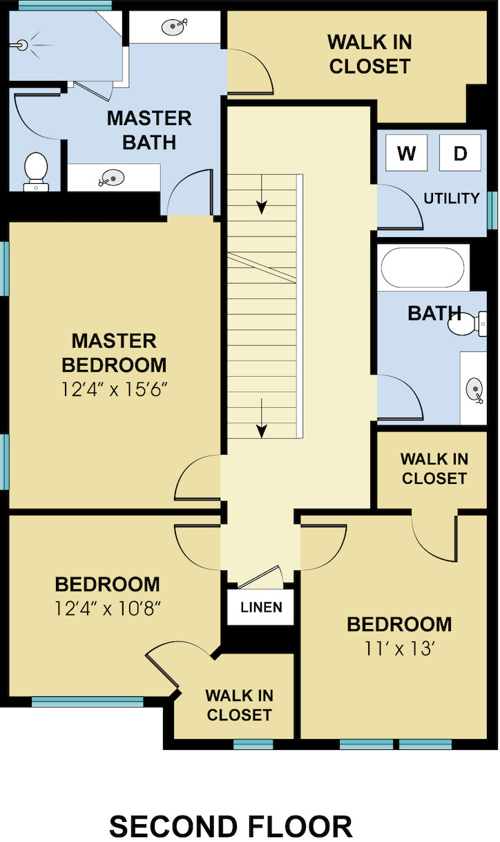 Floor Layout - Second Floor