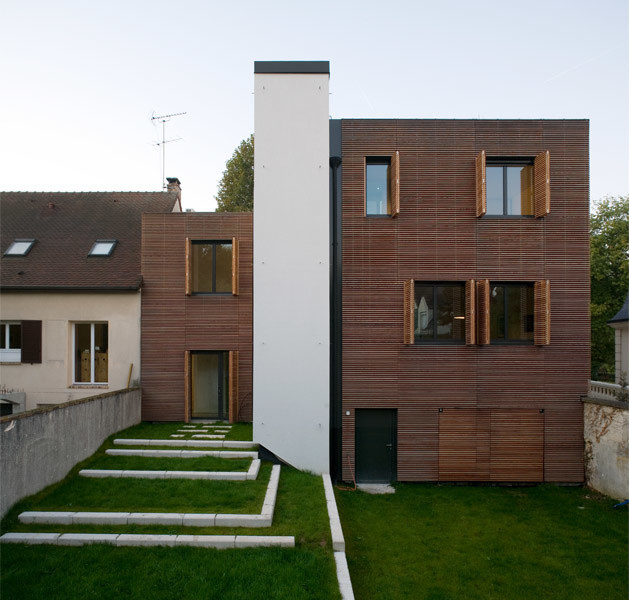 Maison JCB contemporary-fasad