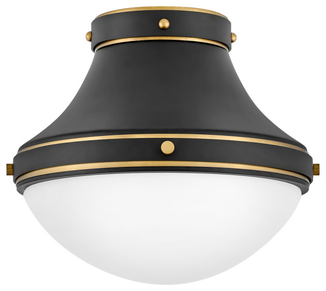Hinkley Oliver Flush Mount Transitional Flushmount Ceiling