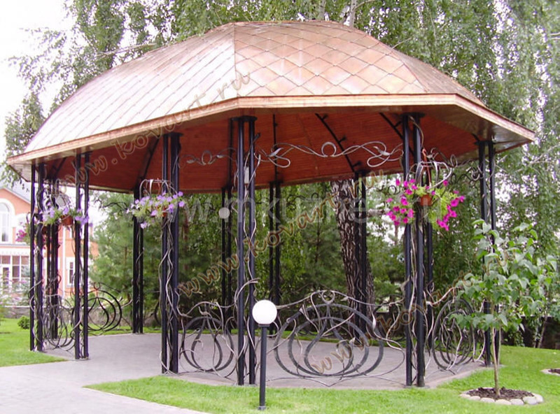 Кованые беседки