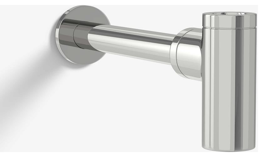 Ptrap sink drain wall cover is too small