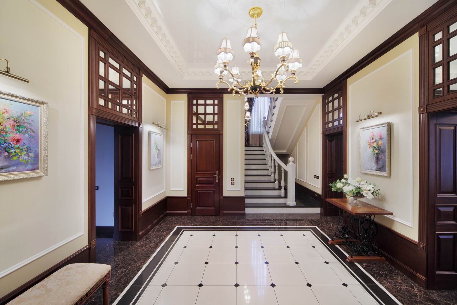 Интерьер коттеджа в поселке Палникс