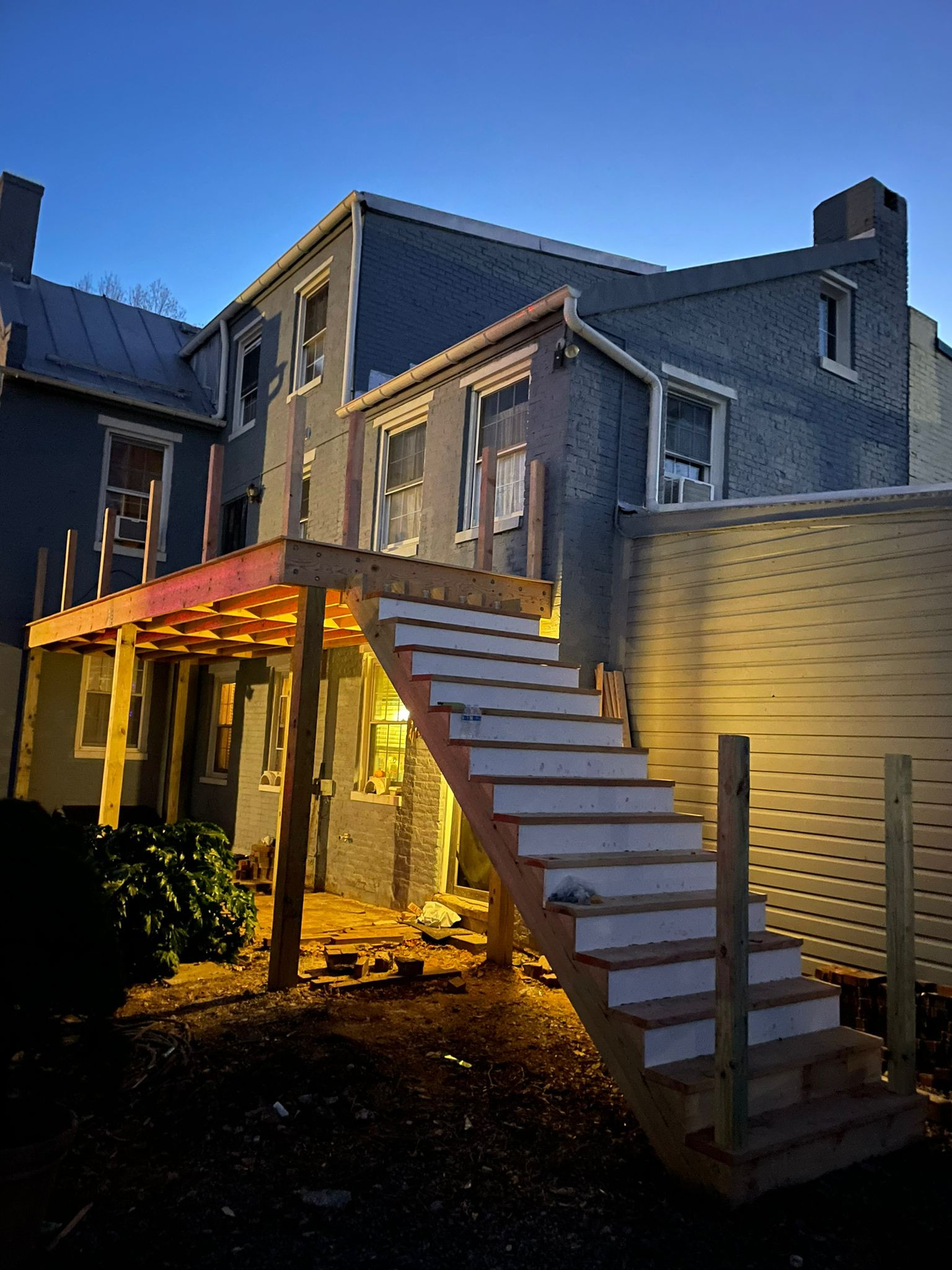 Historic Porch and cellar door
