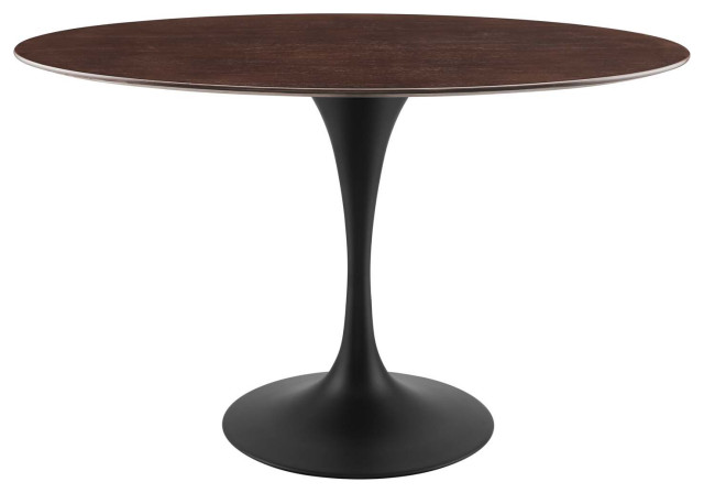 Lippa 48" Wood Oval Dining Table - Dining Tables - by PARMA HOME | Houzz
