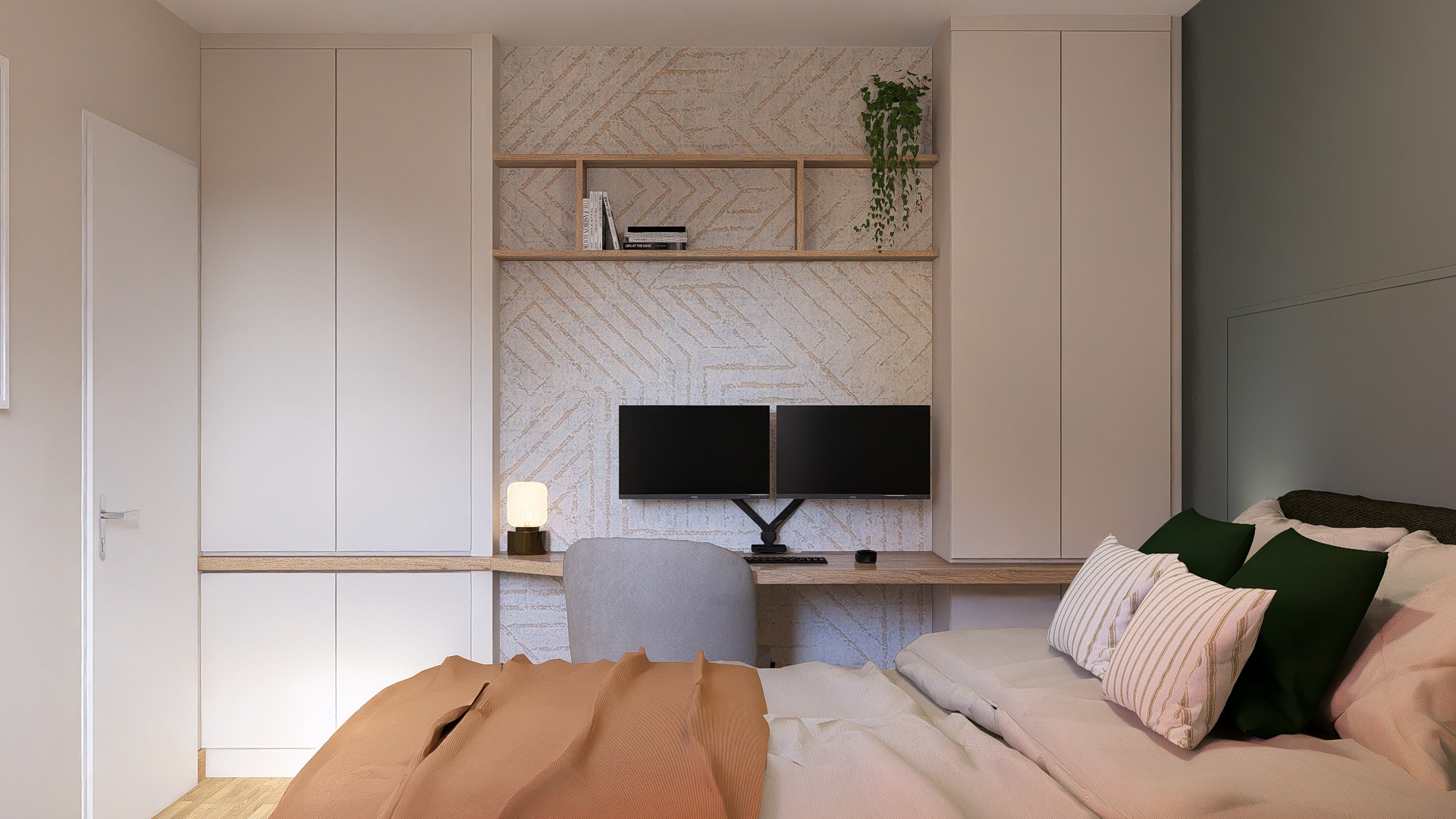 Agencement sur mesure chambre 10m² - Appartement Nantes