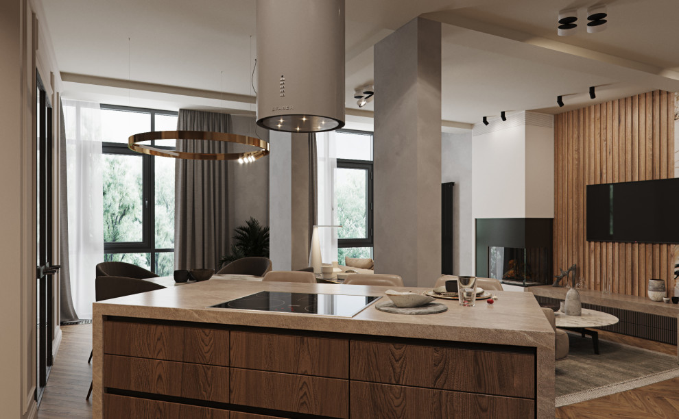 Частная двухуровневая квартира LP