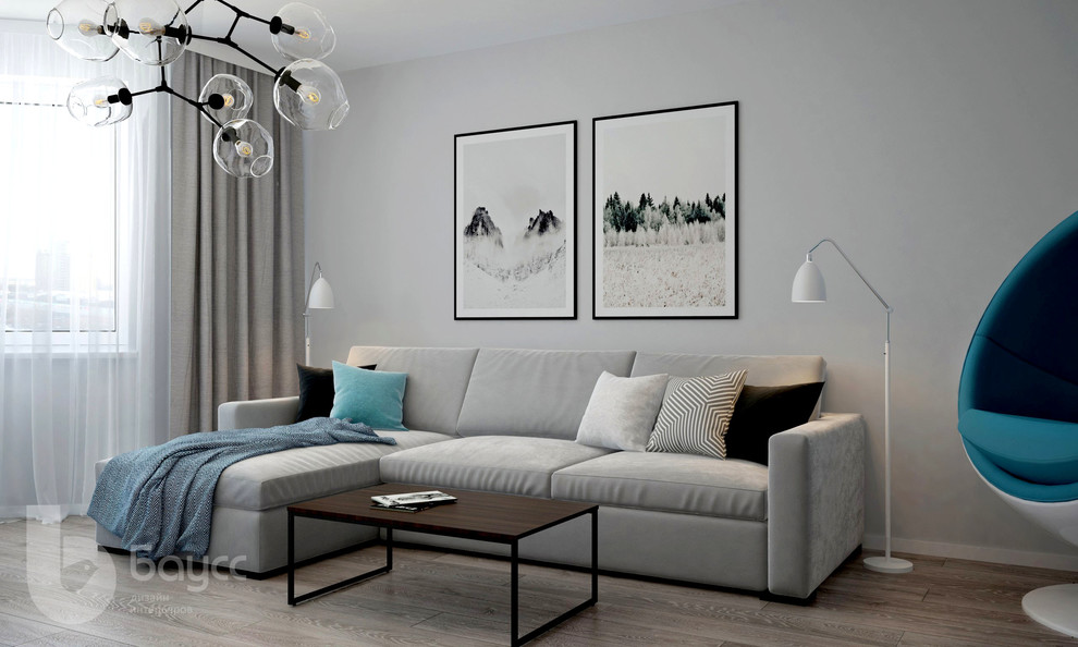 Проект "СДЕРЖАННЫЙ". Квартира 95 кв. м