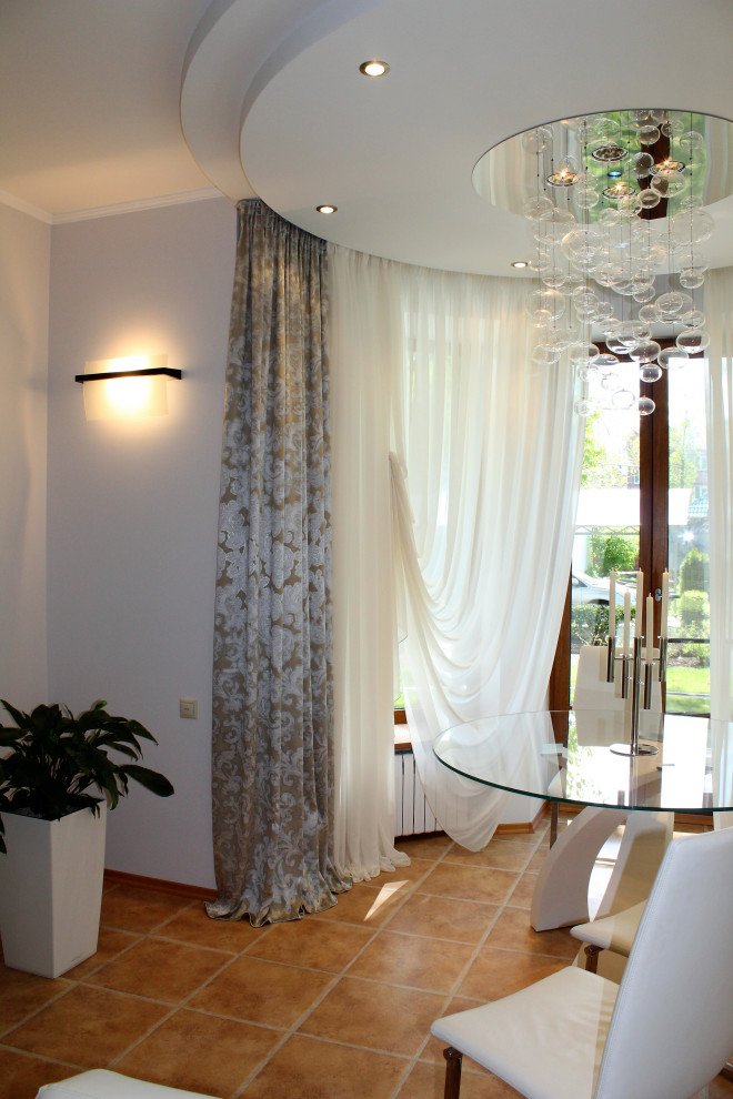 Эркерное окно с выходом на терассу