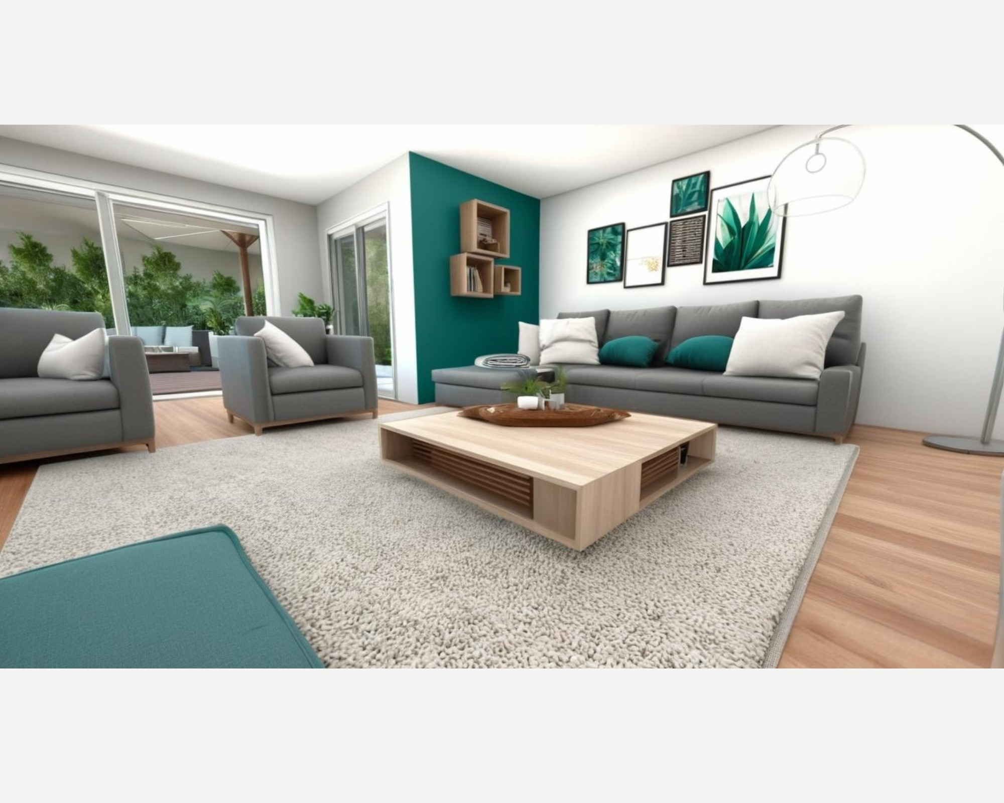 PROPOSTION D'AMENAGEMENT D'UN SEJOUR SALON