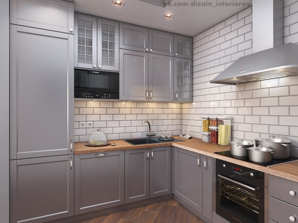 Кухня-гостиная дизайн-проект