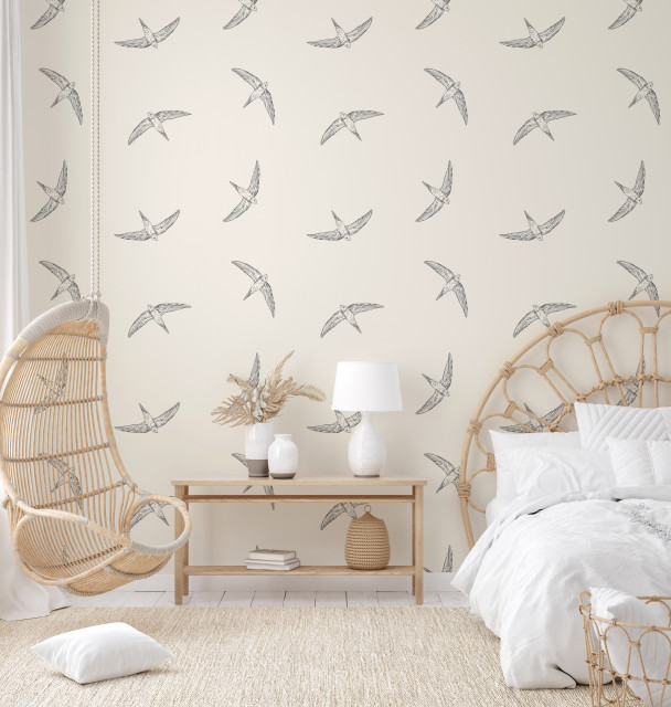 Peel and Stick Wallpaper Tropical Kids Boston