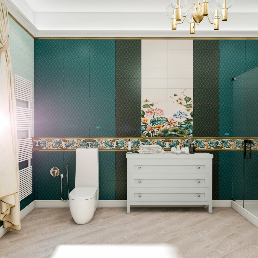 Интерьер загородного дома "Весенняя"