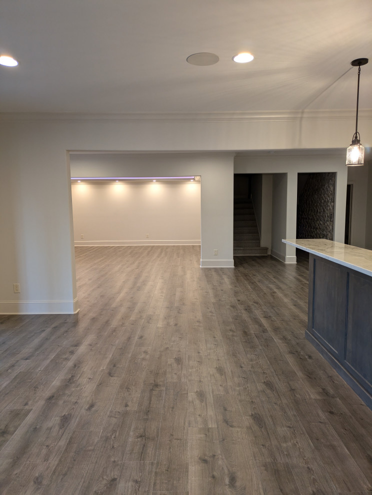 Upscale Full  Basement Design, Renovation, & Decor