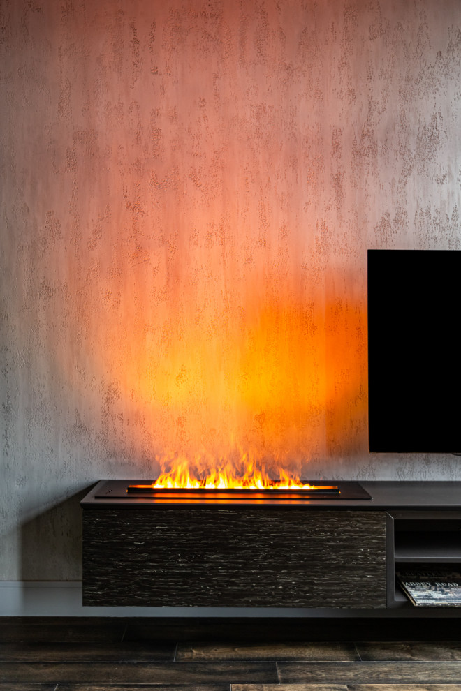 Черный интерьер 66 м.кв.