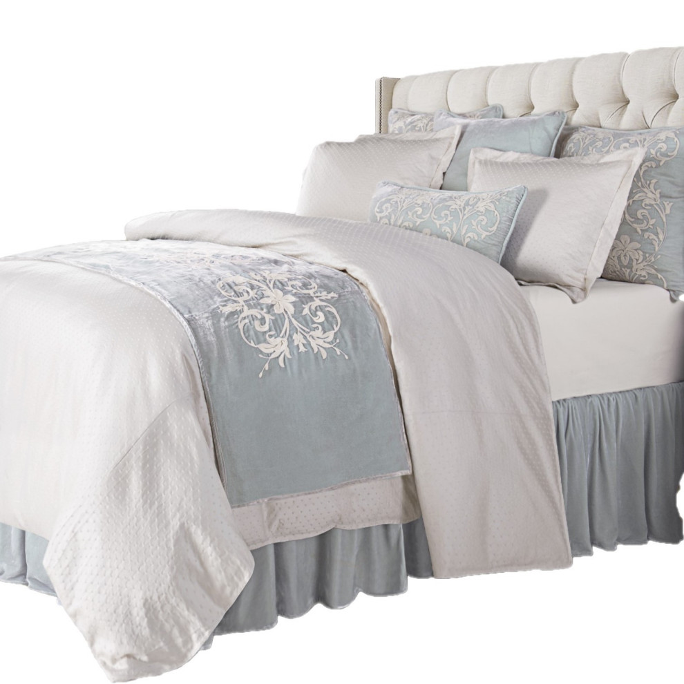Belle 3-Piece Comforter Set - Traditional - Comforters And Comforter