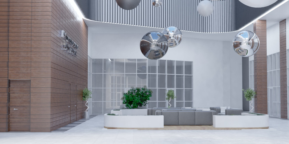 Дизайн интерьера в Астане. Дизайн общественных интерьеров.