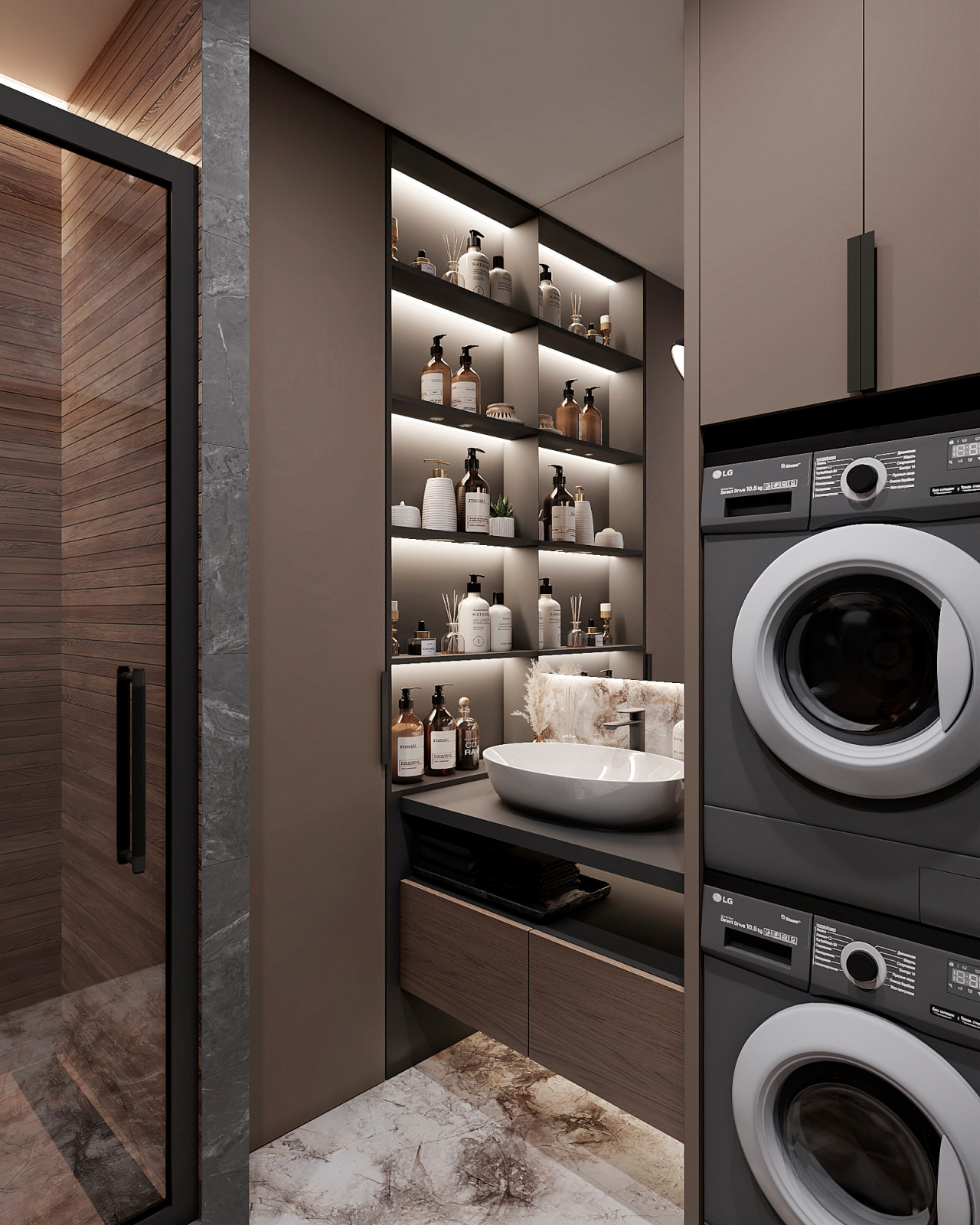 Проект интерьера в современной классике