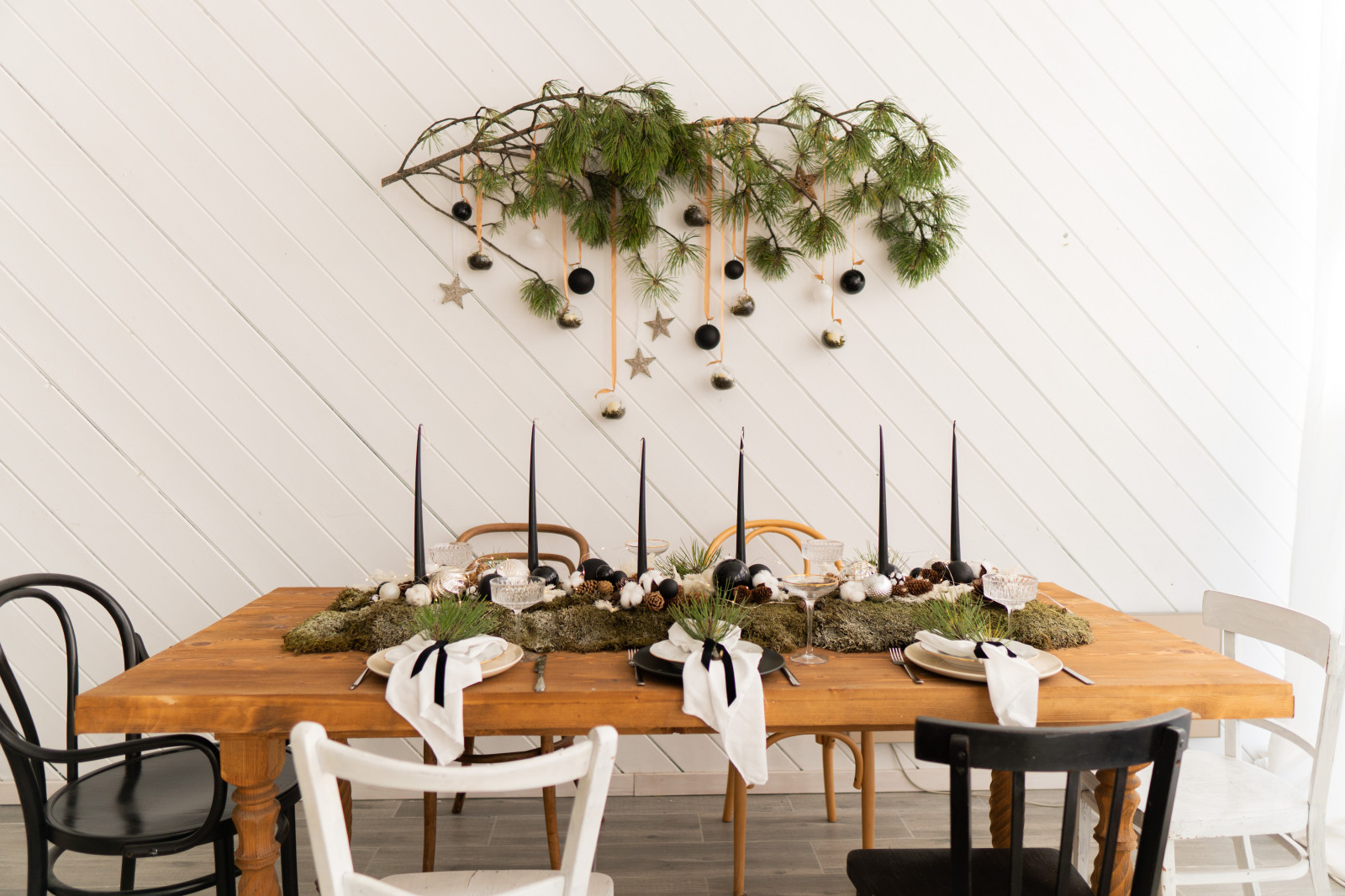 Новогоднее оформление фотостудии Magic Home