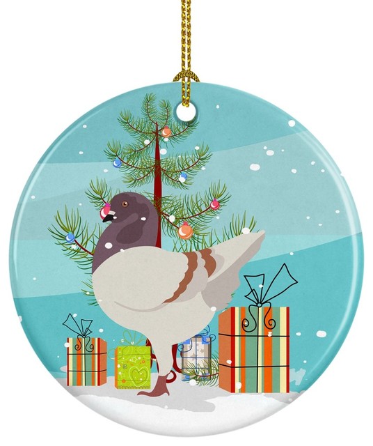 Pigeon Christmas Ornament 