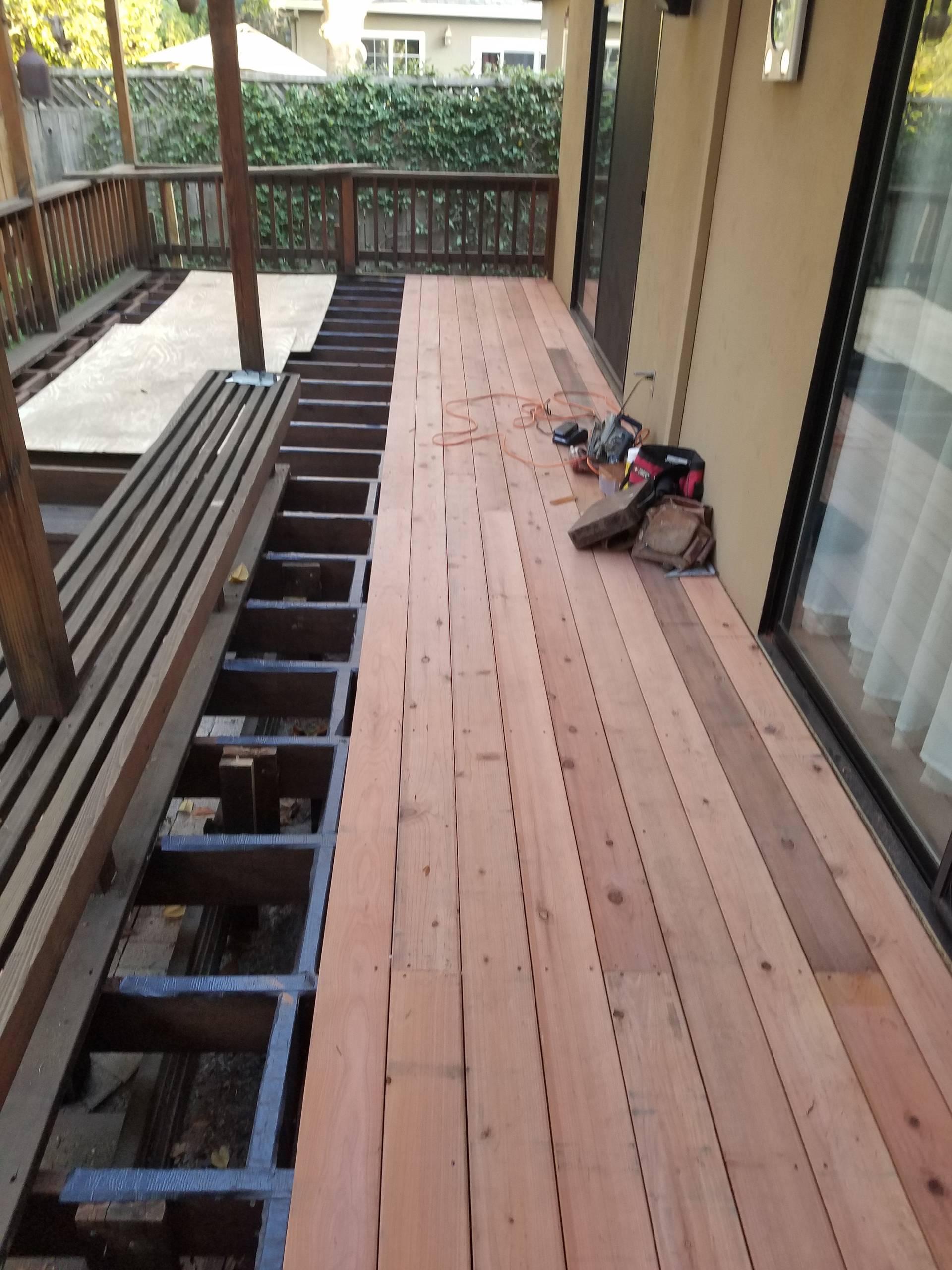 deck rebuild