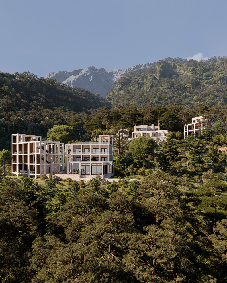 Hotel Caliza. Проект гостиницы в Симеизе в Крыму