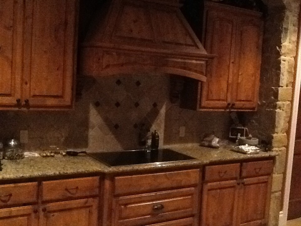 Painting Knotty Alder