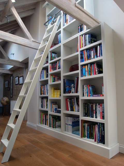 Bespoke Bookcase In Leigh On Sea Contemporary Hall London