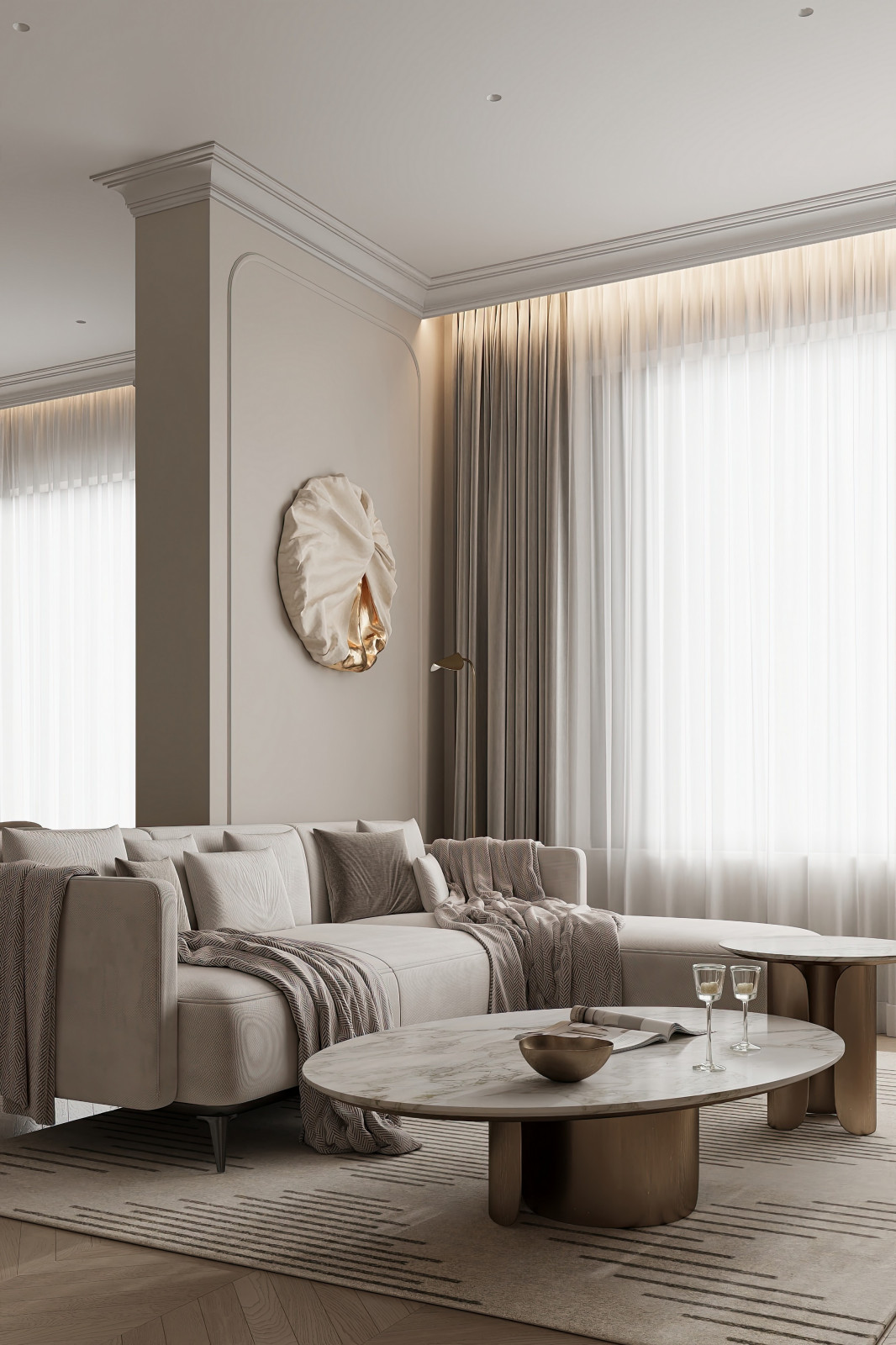 Дизайн и ремонт квартиры в ЖК Режиссёр - Богемная грация