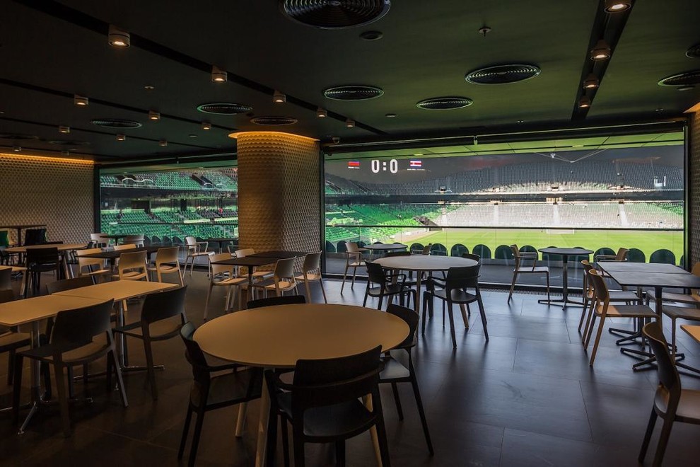 Интерьеры стадиона ФК Краснодар