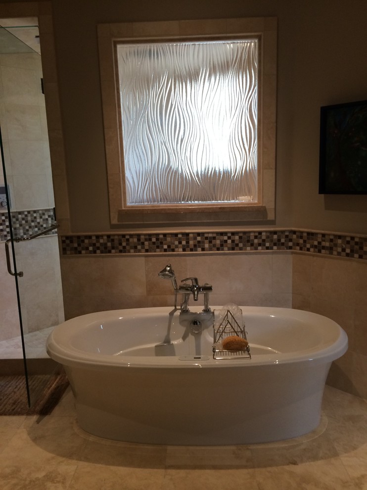 Transitional bathroom photo in Phoenix