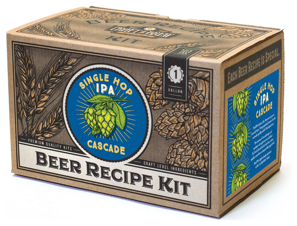 Craft A Brew Beer Recipe Kit, Cascade Single Hop IPA Contemporary