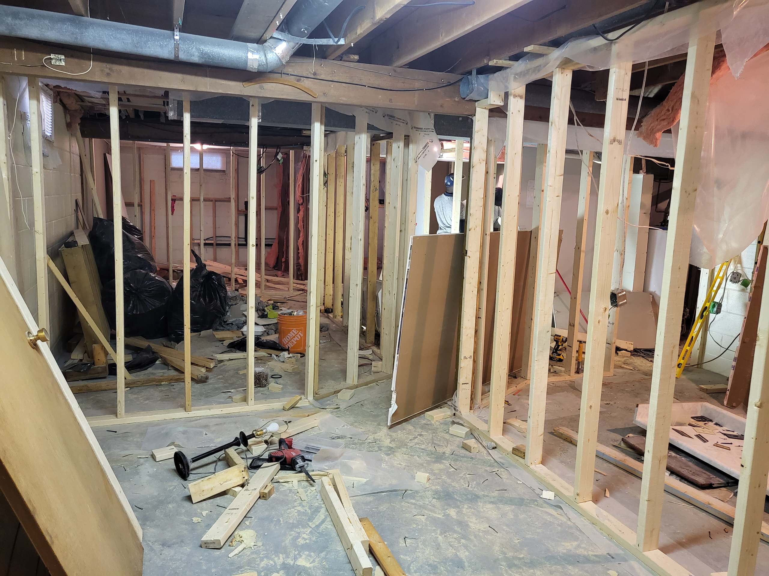 During - Creating Bedrooms