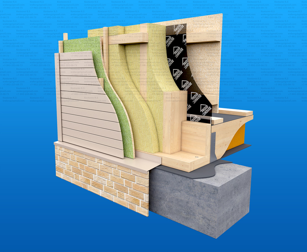 Иллюстрации - Строение стен