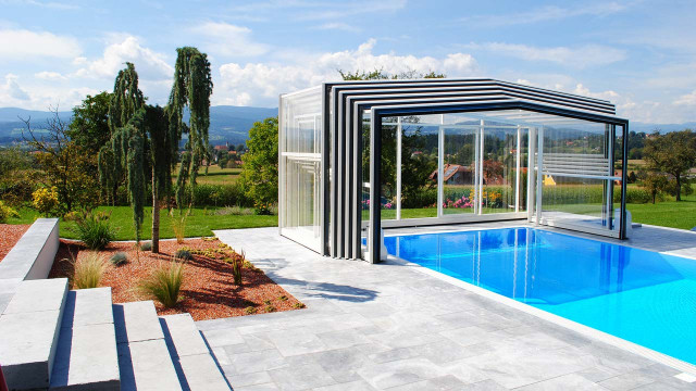 schienenlose Poolhalle stile-marinaro-piscina