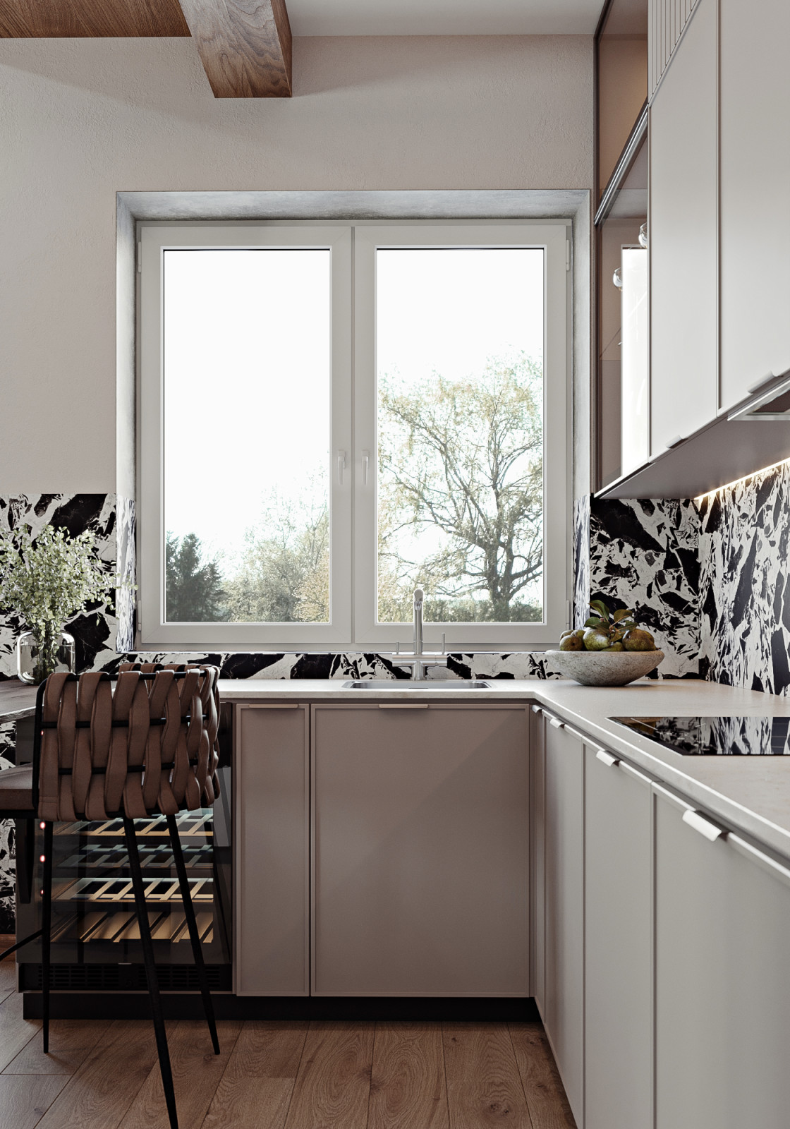 Дизайн интерьера дома в Новофедоровском