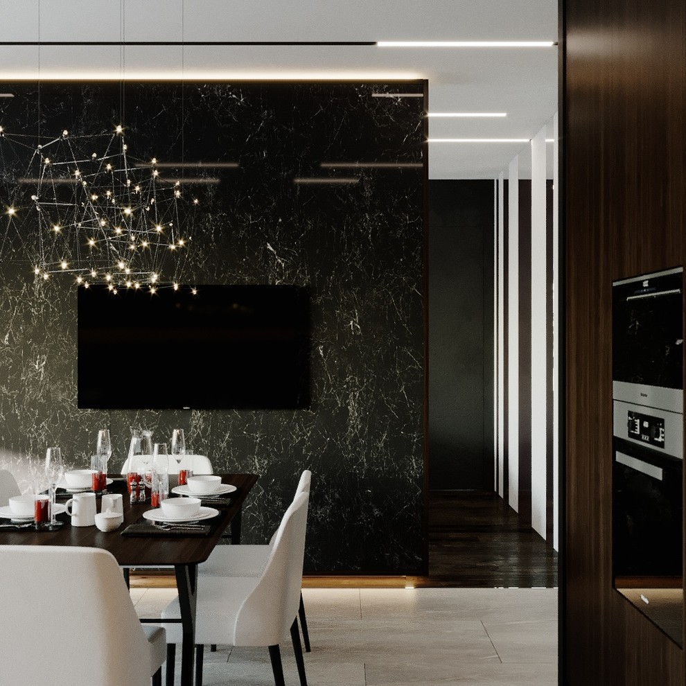 Квартира 90м2 в стиле современный минимализм