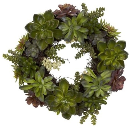 20 Inch Succulent Wreath