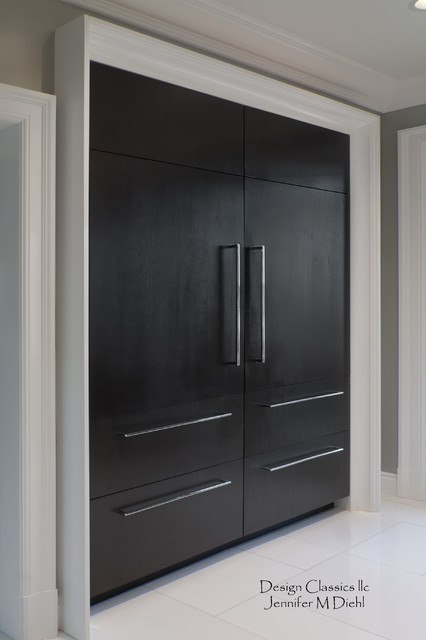 Framed Modern traditional-kitchen