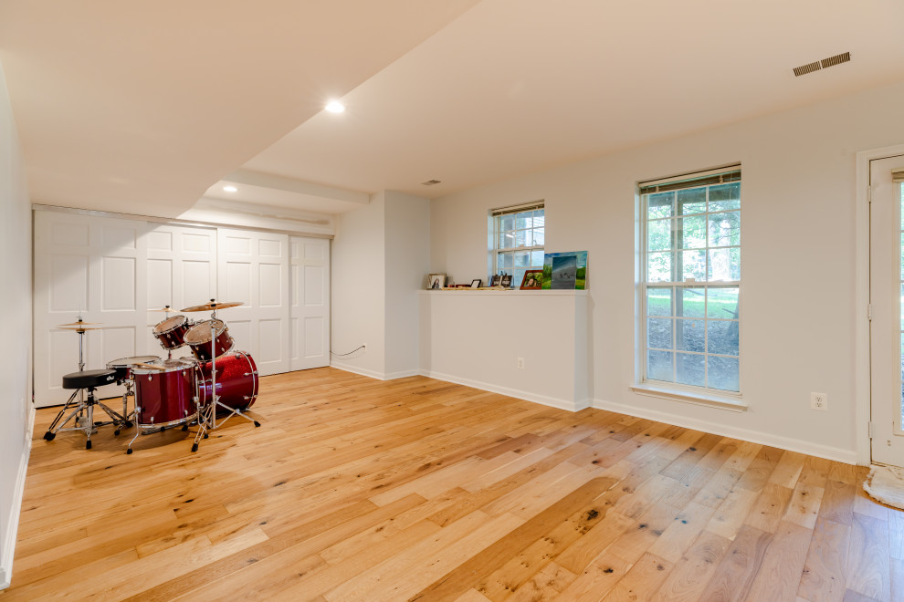 Fascinating Three Story Addition in Dunn Loring VA Basement DC