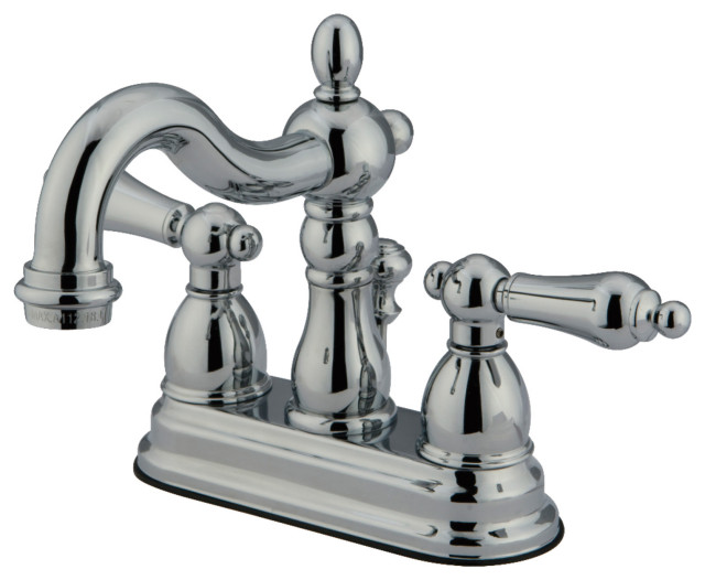 4 Centerset Lavatory Faucet Traditional Kitchen Faucets By